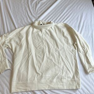 Hatch sweater top size 2 medium in ivory